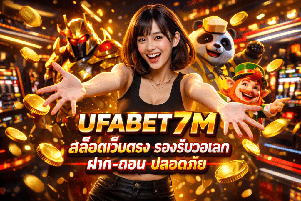 UFABET7M สล็อตเว็บตรง รองรับวอเลท ฝาก-ถอน ปลอดภัย